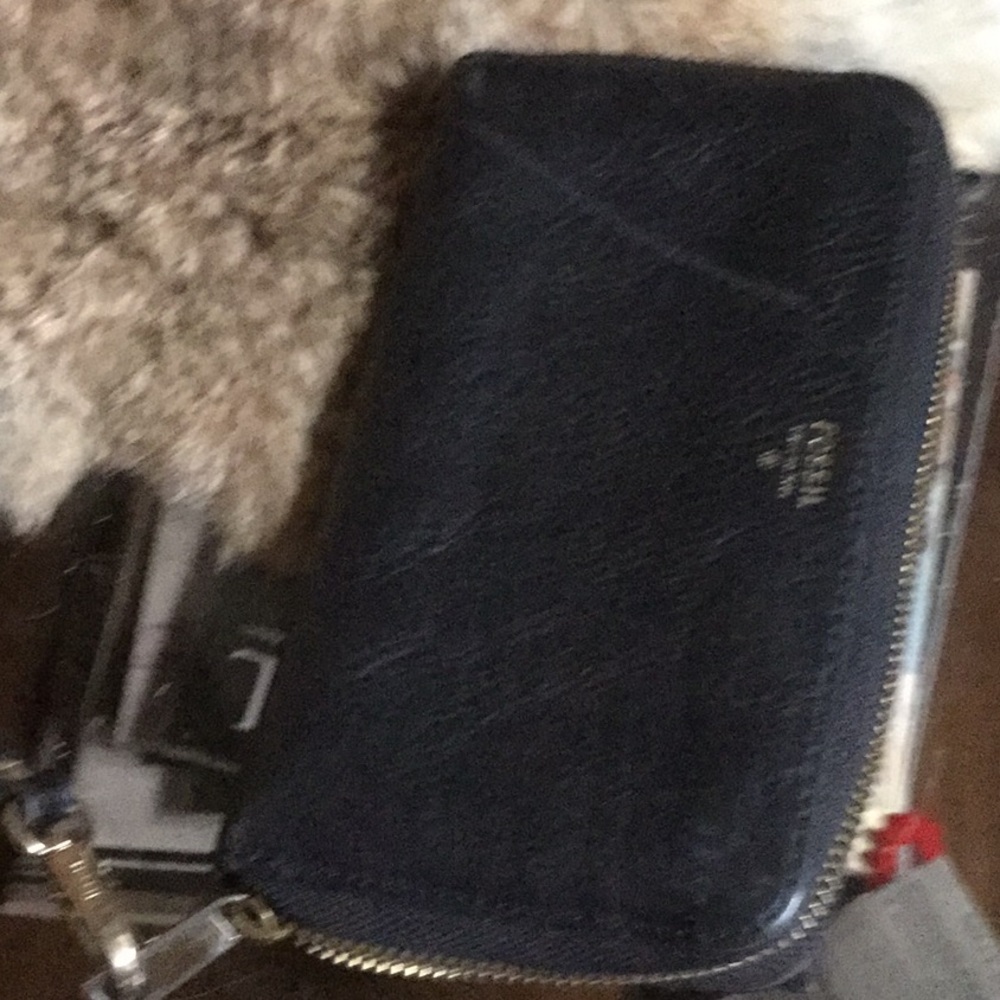 Fossil wristlet wallet travel vacay classic leather timeless chic - Picture 8 of 9
